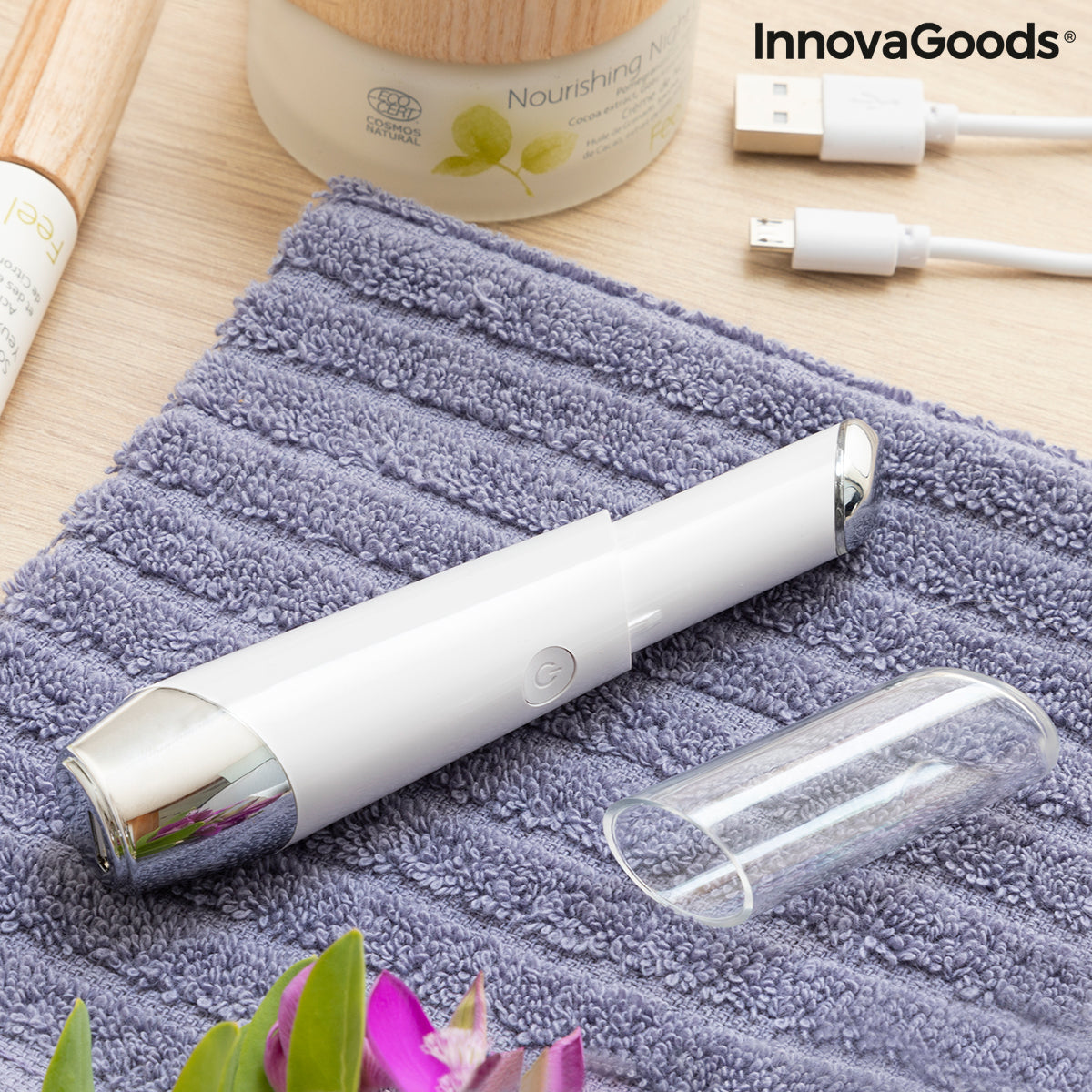 Massaggiatore Occhi LED · InnovaGoods
