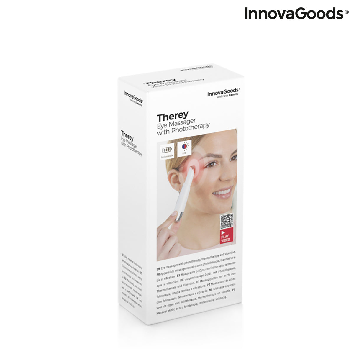 Massaggiatore Occhi LED · InnovaGoods