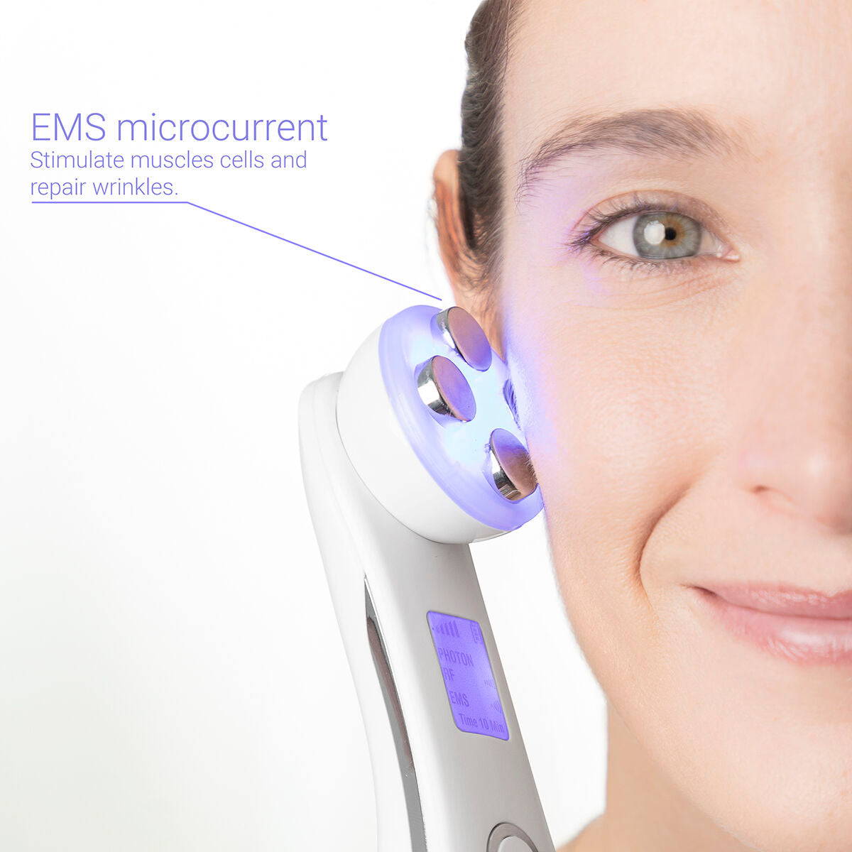 Massaggiatore Viso Radiofrequenza · InnovaGoods