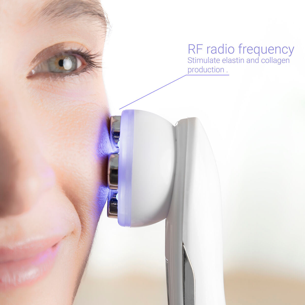 Massaggiatore Viso Radiofrequenza · InnovaGoods