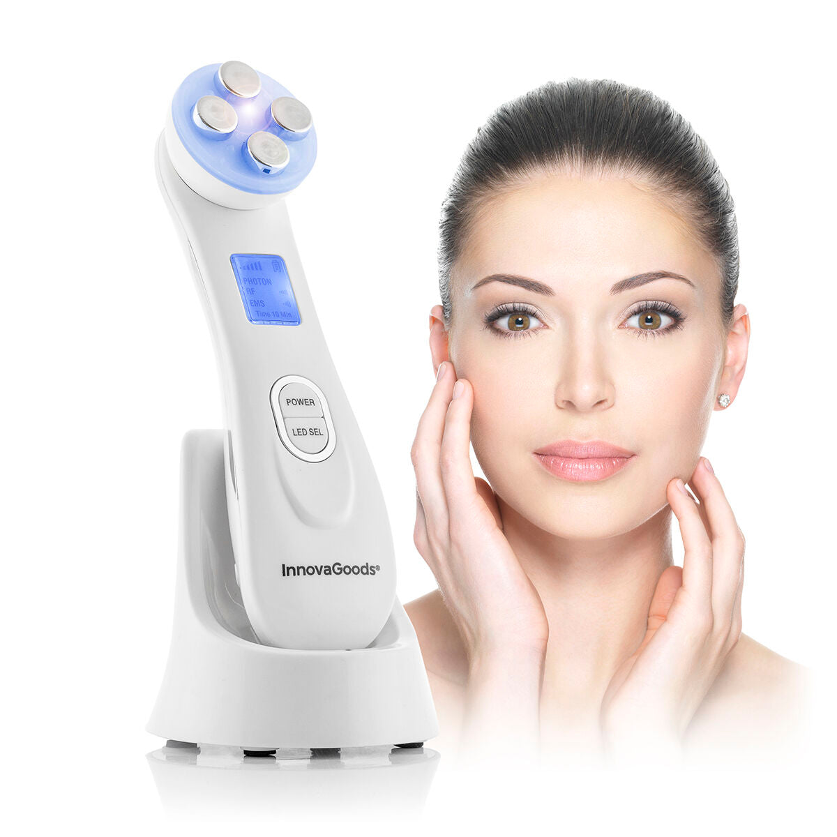 Massaggiatore Viso Radiofrequenza · InnovaGoods